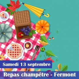 REPAS CHAMPETRE A L ETANG DE FERMONT