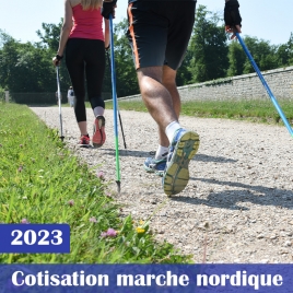 MARCHE NORDIQUE  COTISATION 2023
